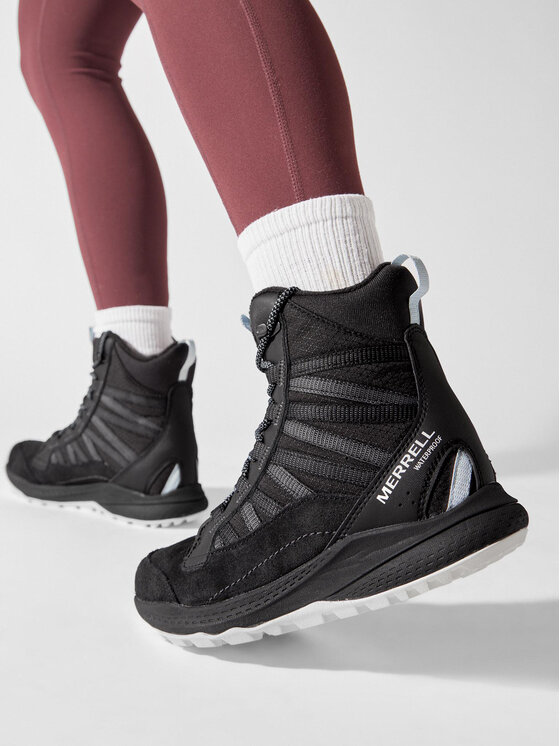 Merrell Merrell Sněhule Bravada Edge 2 Thermo Demi Wp J036798 Černá