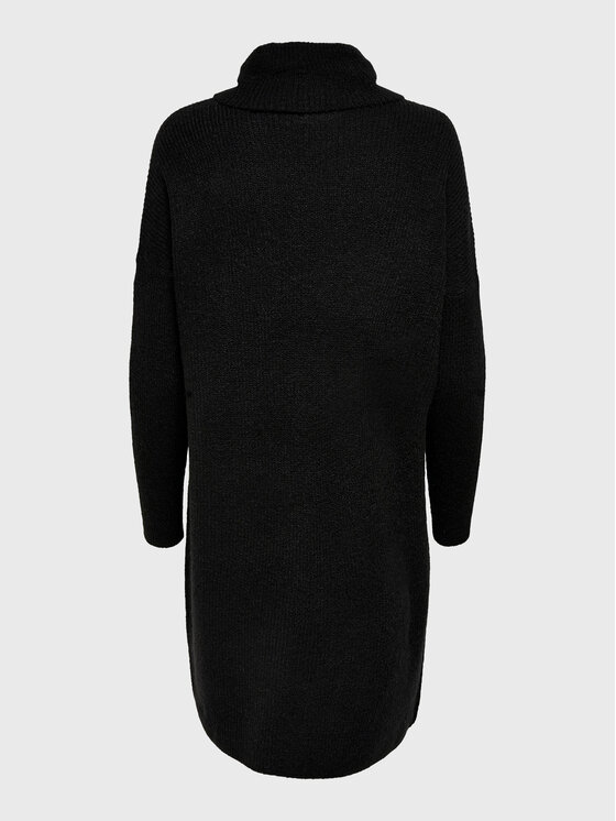 ONLY ONLY Strickkleid Jana 15140166 Schwarz Regular Fit
