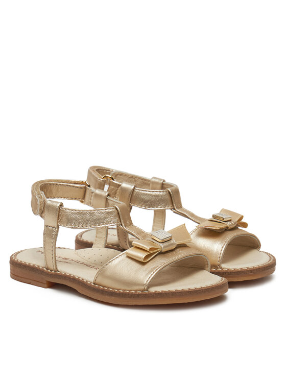 Tommy Hilfiger Tommy Hilfiger Sandale Sandalo T1A2-33940-0220 S Zlatna