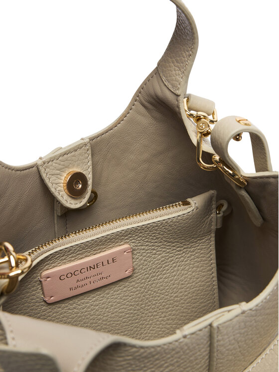 Coccinelle Coccinelle Kabelka SHA Coccinelle C-Easy E1 SHA 58 01 01 Světle béžová