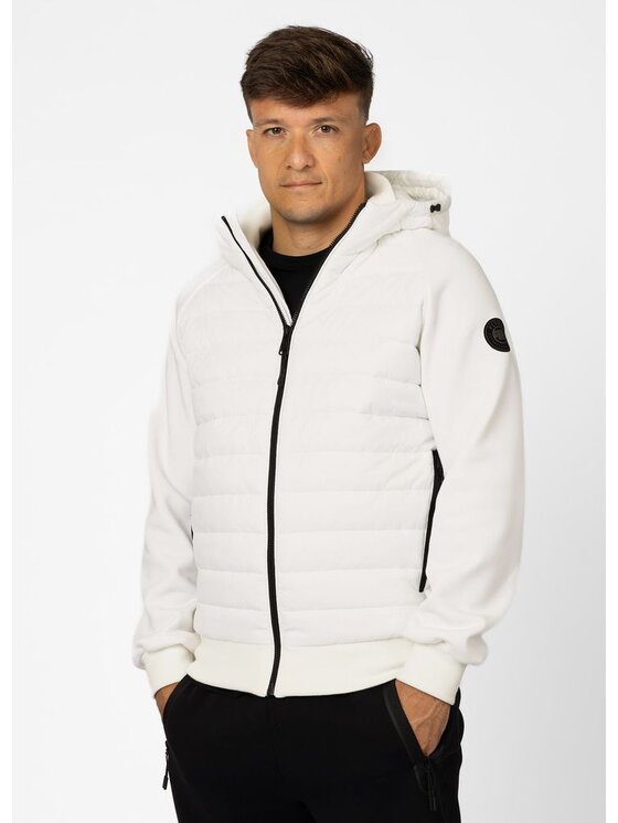 PITBULL PITBULL Kurtka przejściowa PALOMAR Biały Regular Fit