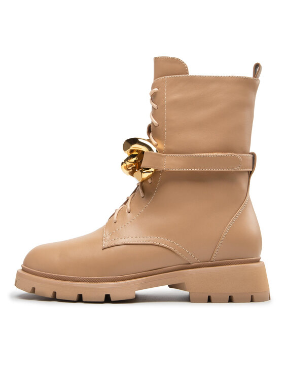 Eva Minge Eva Minge Schnürschuhe EM-44-12-001522 Beige