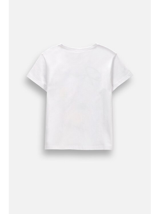 Coccodrillo Coccodrillo T-Shirt ZC6143228VGA-001 Biały Regular Fit