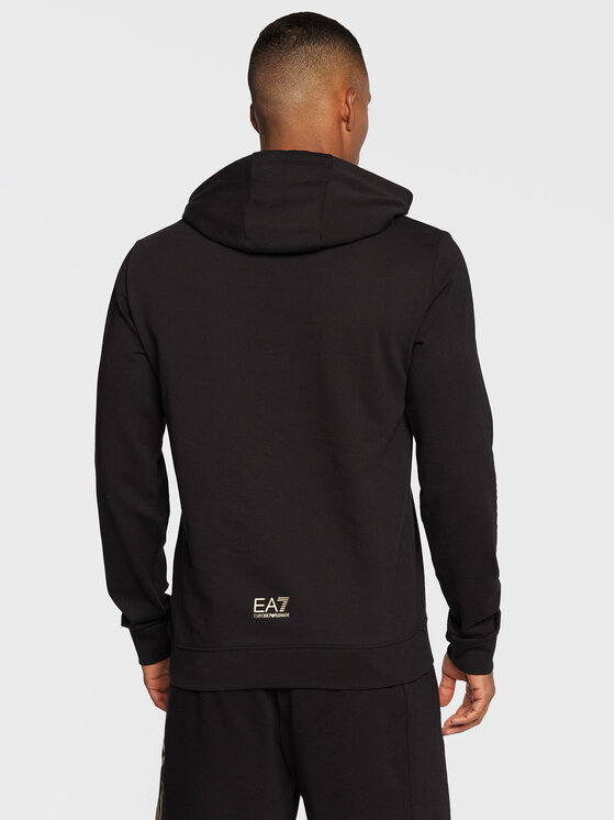 EA7 Emporio Armani EA7 Emporio Armani Felpa 6LPM52 PJFGZ 0208 Nero Regular Fit