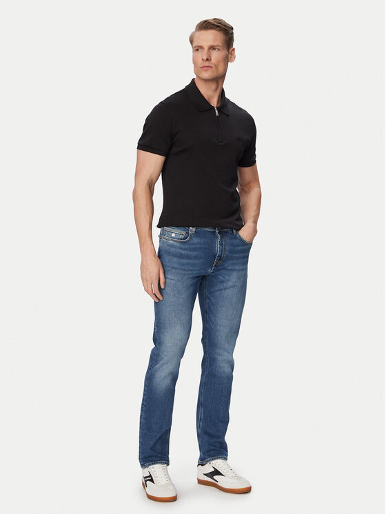 HUGO HUGO Srajca Espino 50560580 Bela Oversize