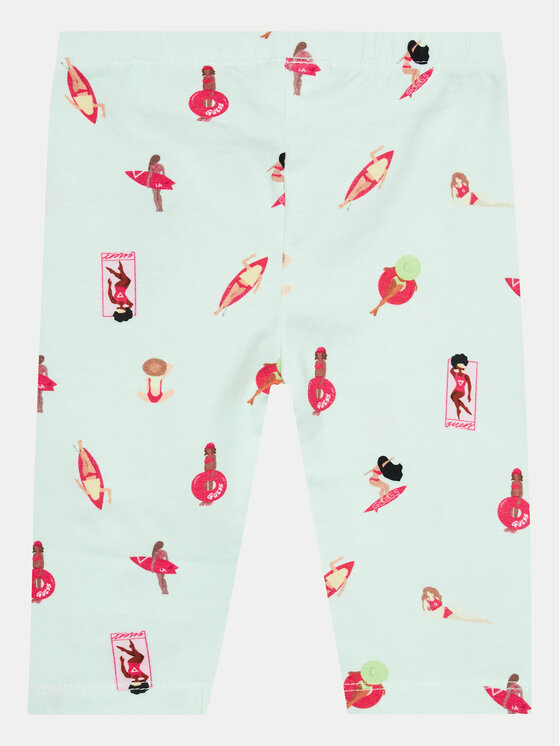 Guess Guess Set majica i leggins A4GG06 K6YW3 Šarena Regular Fit