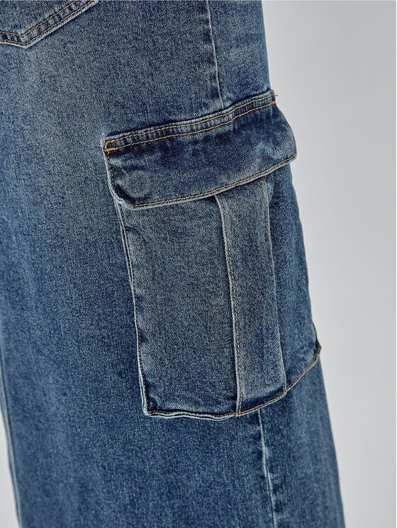 Guess Guess Sukně 159263 Modrá Classic Fit