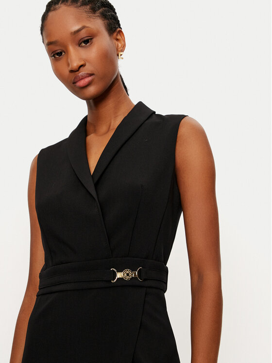 Rinascimento Rinascimento Kokteilinė suknelė 1000769140961 Juoda Regular Fit