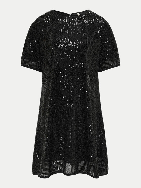 Kids ONLY Kids ONLY Vestito elegante 15338538 Nero Loose Fit