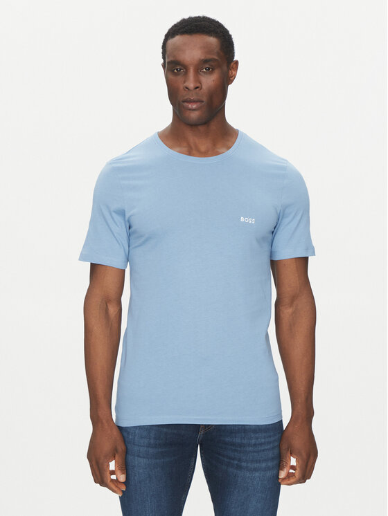 BOSS BOSS Set de tricouri﻿ TShirtRN 3P Classic 50532468 Albastru Regular Fit