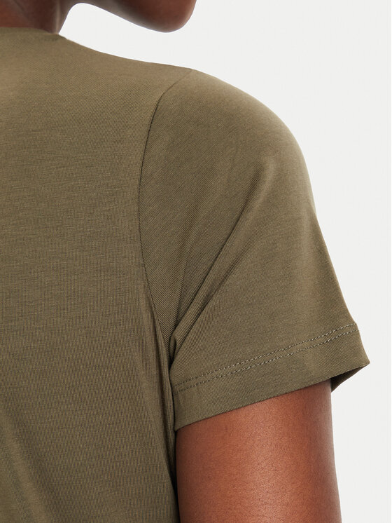 Pepe Jeans Pepe Jeans T-shirt New Virginia PL505202 Zelena Slim Fit