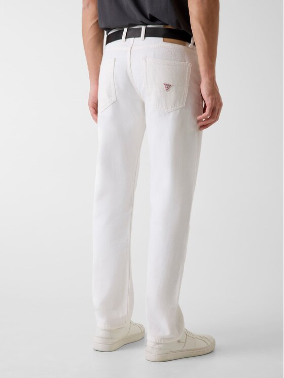 Guess Guess Jeansy 181220 Biały Slim Fit