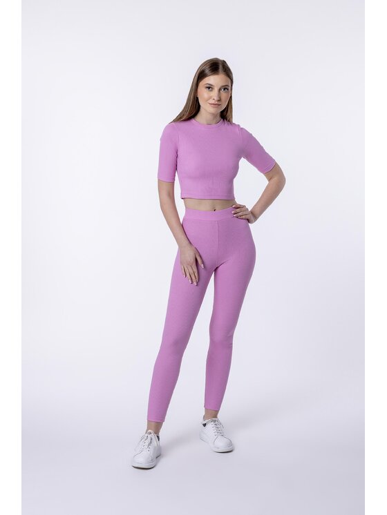 LAURELLA LAURELLA Bluzka 1UL019 Różowy Regular Fit