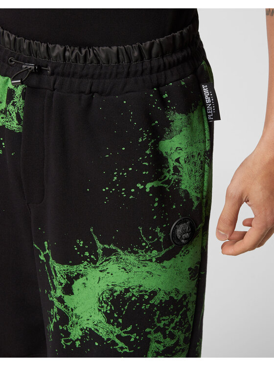 Plein Sport Plein Sport Pantaloncini 7431 Nero Jogger Fit