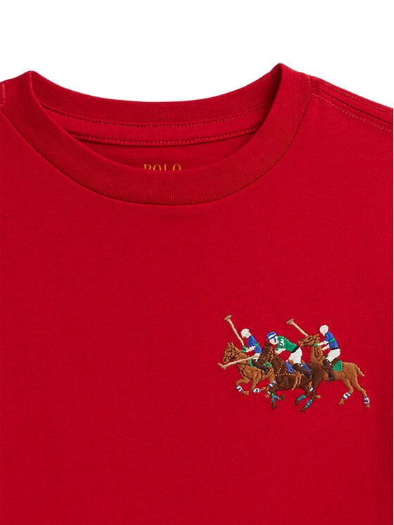 Polo Ralph Lauren Polo Ralph Lauren Tričko 322A95734002 Červená Regular Fit