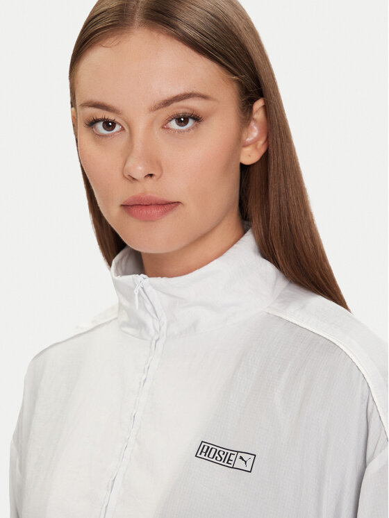 Puma Puma Суитшърт PUMA X ROSÉ T7 633793 32 Сребрист Oversize