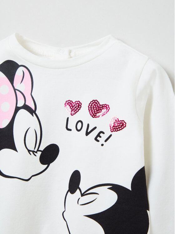 OVS OVS Bluse MINNIE 1843596 Écru Regular Fit