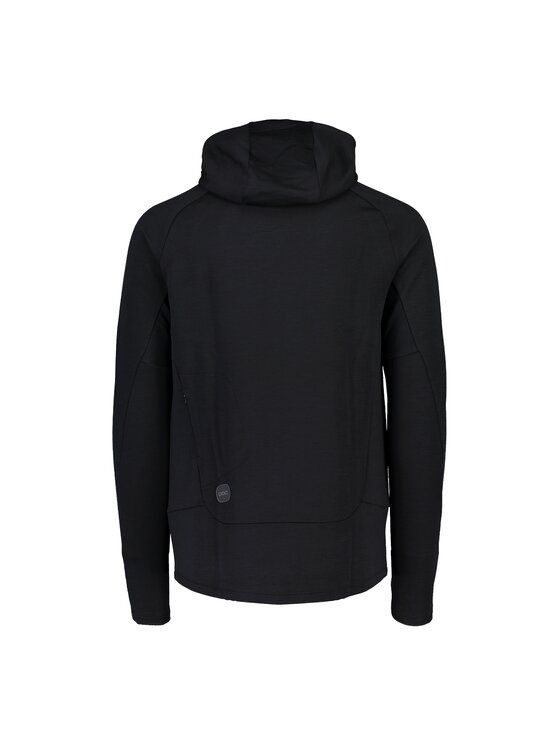 POC POC Bluza techniczna M's Merino Zip Hood Czarny Regular Fit