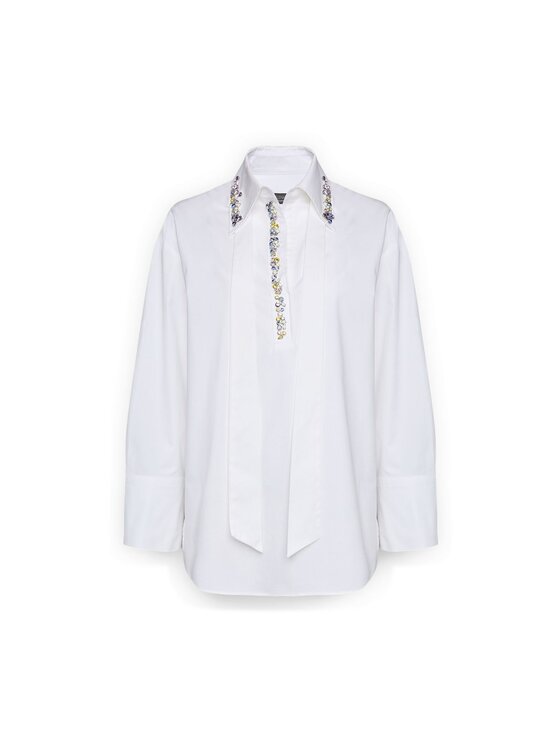 Elena Mirò Elena Mirò Bluzka 2040Z000020N011 Biały Regular Fit