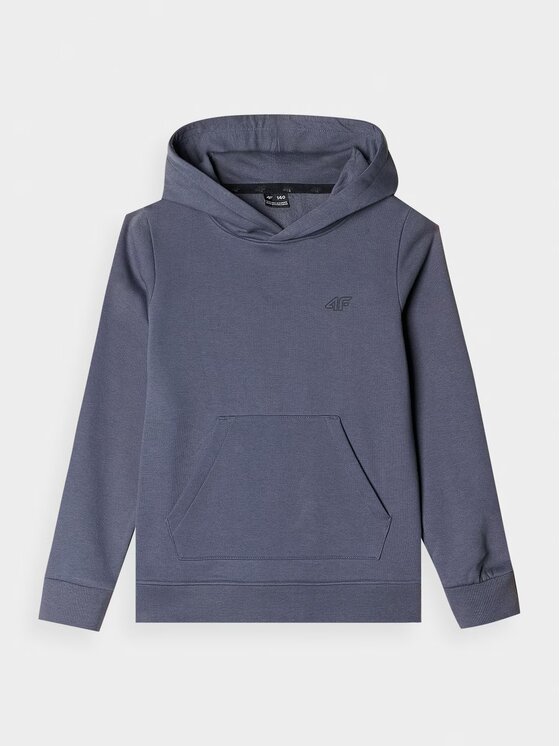 4F 4F Mikina 4FJWMM00TSWSM1292-25S Sivá Regular Fit