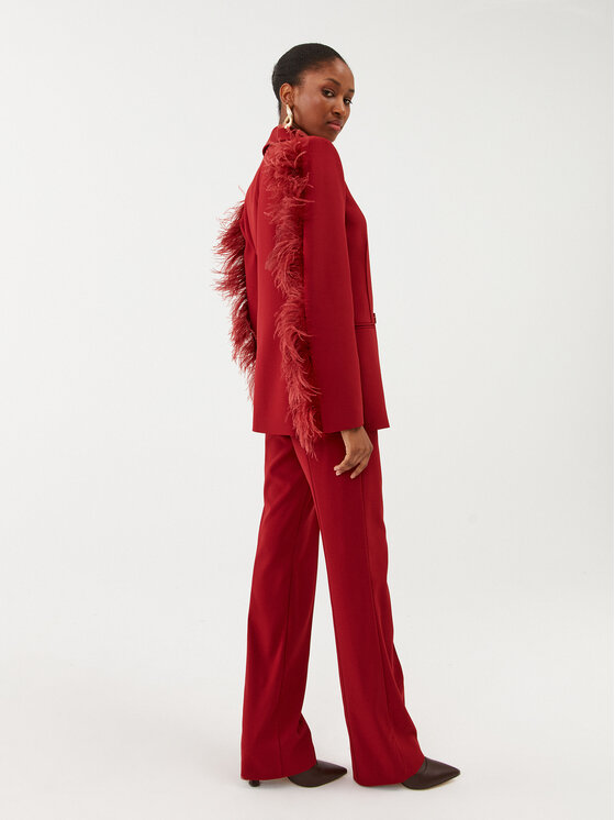 Patrizia Pepe Patrizia Pepe Сако 8S0473/A6F5-R799 Червен Regular Fit