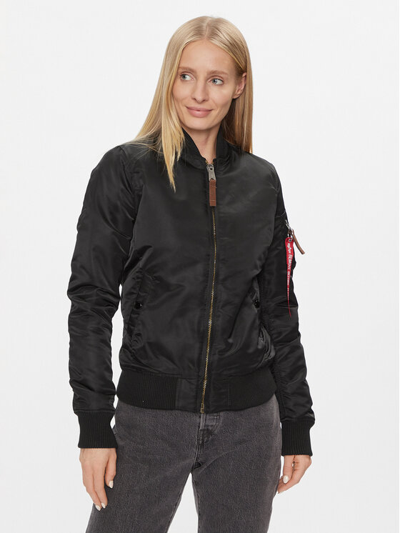 Alpha Industries Alpha Industries Μπόμπερ μπουφάν MA-1 VF 59 133009 Μαύρο Regular Fit
