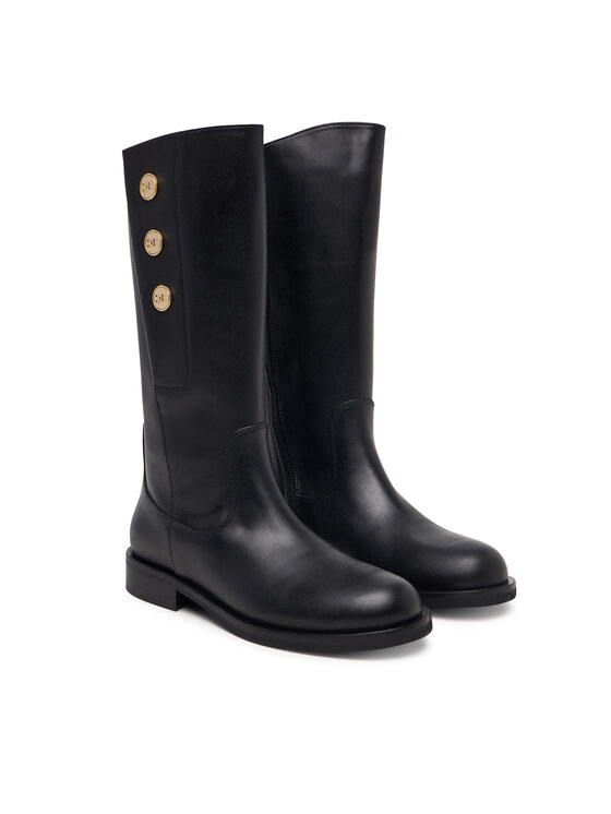 Elisabetta Franchi Elisabetta Franchi Stivali al ginocchio F4A6-E0744-1251 Nero