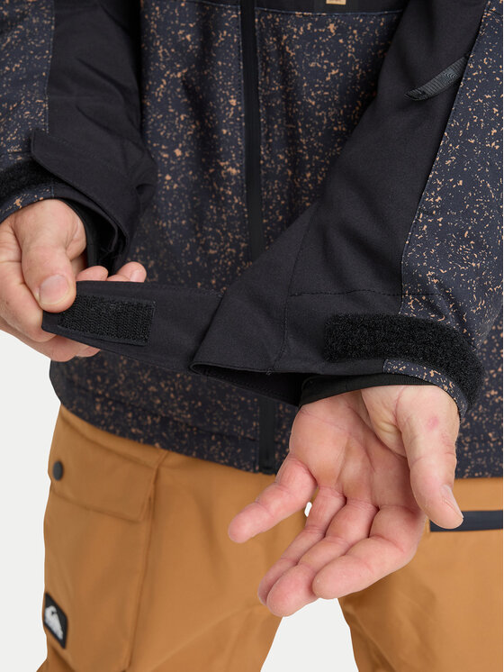 Quiksilver Quiksilver Куртка для сноуборду Sycamore Printed EQYTJ03514 Чорний