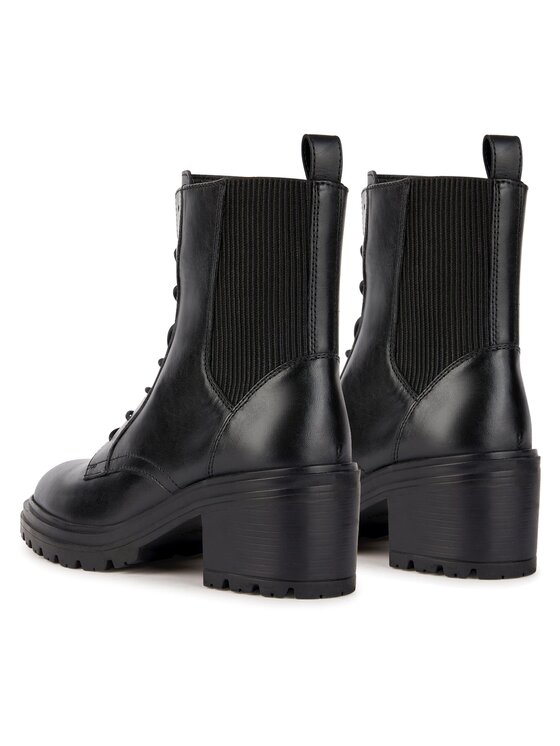 Geox Geox Botine D Damiana D36QCD 00043 C9999 Negru