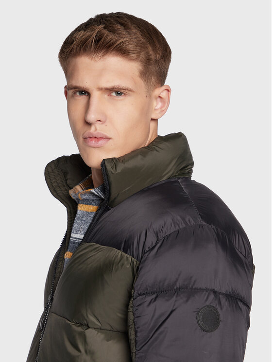 Lindbergh Lindbergh Žieminė striukė 30-301093A Chaki Relaxed Fit