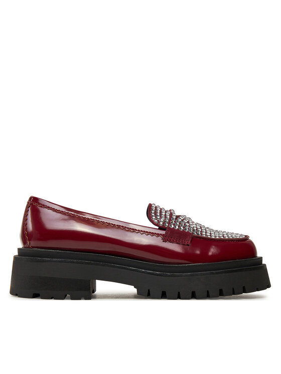 Steve Madden Steve Madden Loaferice Longhaul SM11003448 Tamnocrvena