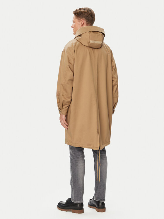 HUGO HUGO Parka Miko2631 50562748 Beżowy Regular Fit