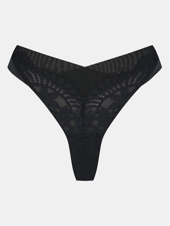 Hunkemöller Hunkemöller Tanga Akelei String Tr 202601 Fekete