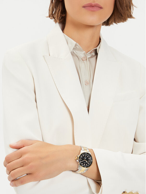 Fossil Fossil Zegarek Blue ES5349 Złoty