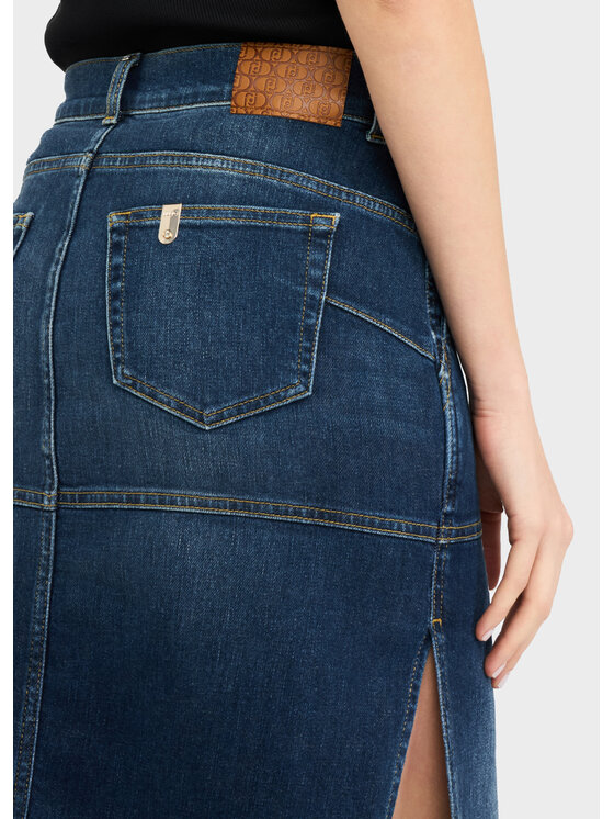 Liu Jo Liu Jo Gonna di jeans UF5129D026978947 Celeste Regular Fit