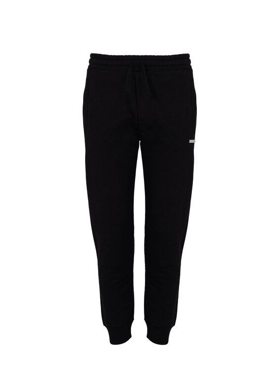 Les Hommes Les Hommes Παντελόνι υφασμάτινο LBH4003700U Μαύρο Slim Fit