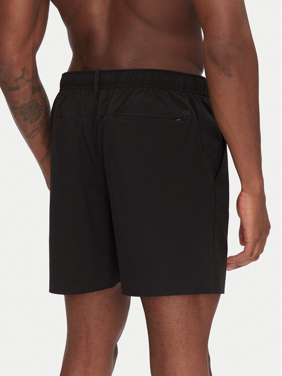 Calvin Klein Swimwear Calvin Klein Swimwear Plaukimo šortai KM0KM01118 Juoda Regular Fit