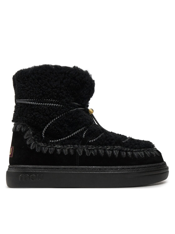 Női Hótaposó Mou, Méret: 35, Fekete, Eskimo Sneaker Bold Scoub Lace FW411012A