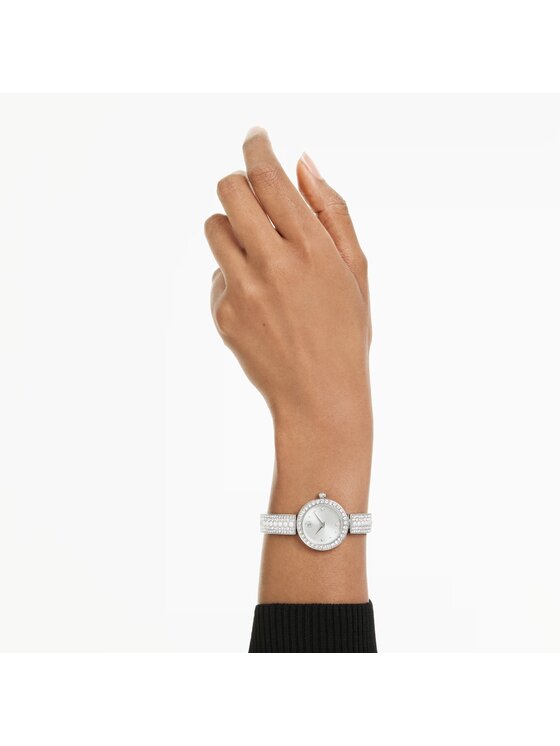 Swarovski Swarovski Zegarek Matrix Bangle 5743680 Różowe złoto