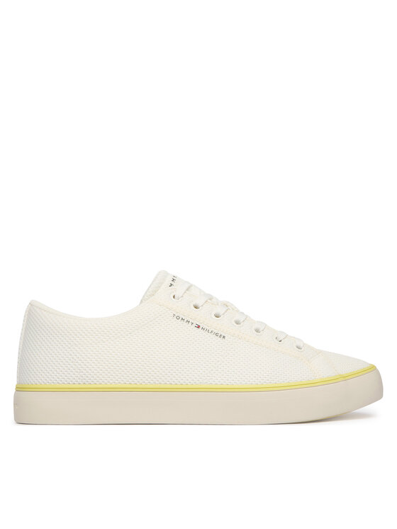 Tommy Hilfiger Tommy Hilfiger Sneakers aus Stoff Harlem Core Ii Seasonal Textile FM0FM05820 Weiß