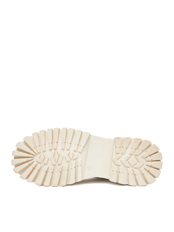 DeeZee DeeZee Schnürschuhe 13295-13 Écru