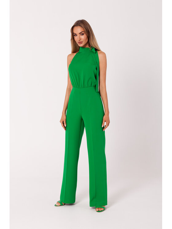 Made of Emotion Made of Emotion Jumpsuit M746 Verde Premium Fit