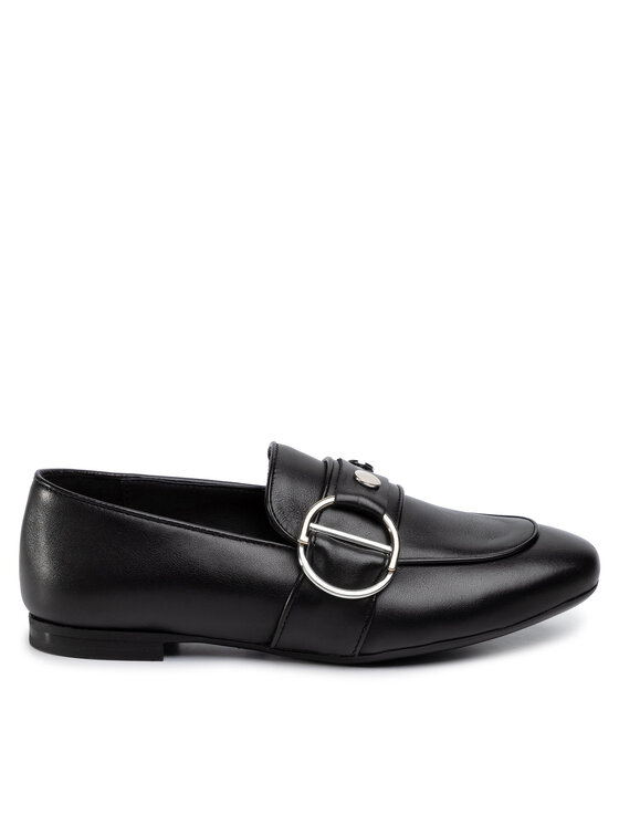 GINO ROSSI Gino Rossi Loafersy Iku DWI968-Z47-0324-9900-0 Černá