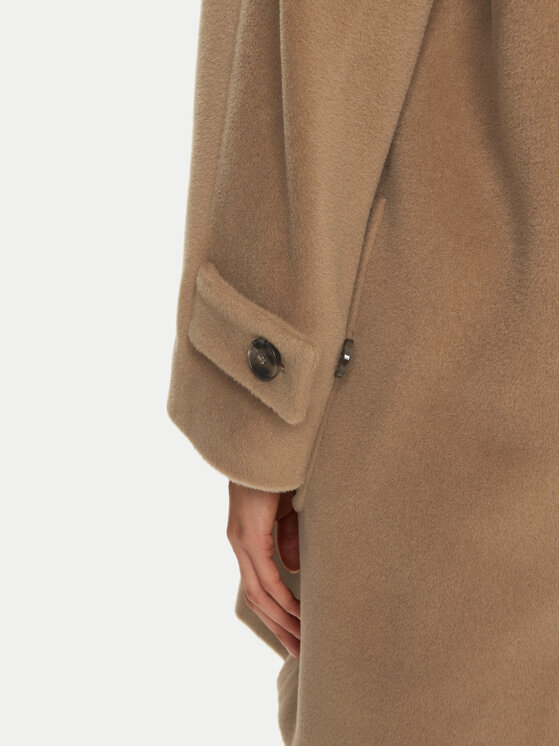 Marella Marella Gyapjú kabát Aprilla 2423016142 Barna Regular Fit