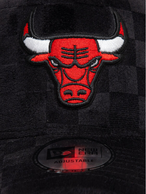 New Era New Era Cap Chicago Bulls Tonal Check 60595264 Schwarz