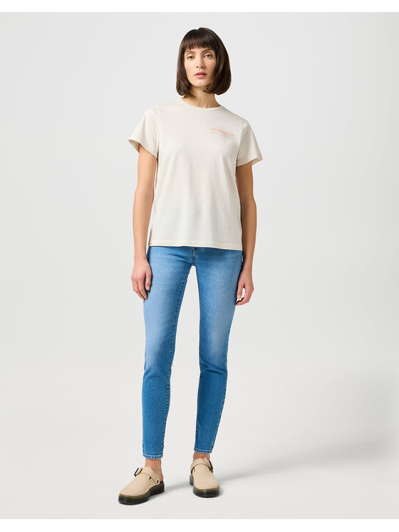 Wrangler Wrangler Jeansy SKINNY Niebieski Regular Fit