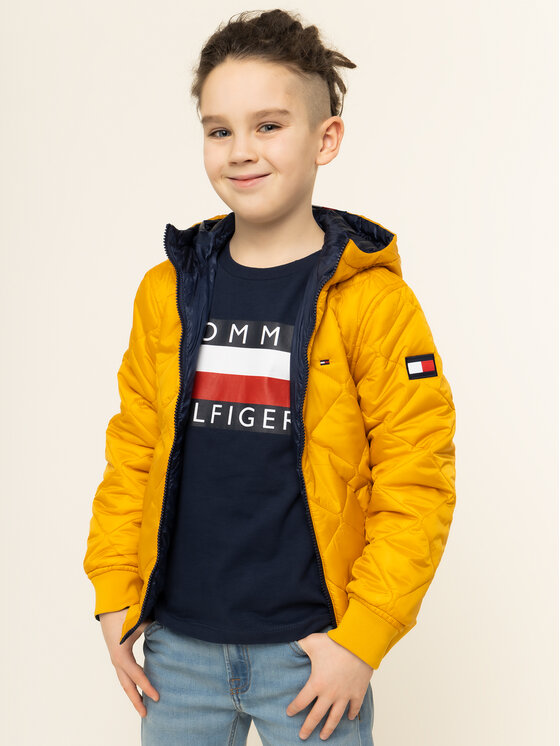 Tommy Hilfiger Tommy Hilfiger Giacca di transizione Reversible Quilted KB0KB05493 Multicolore Regular Fit