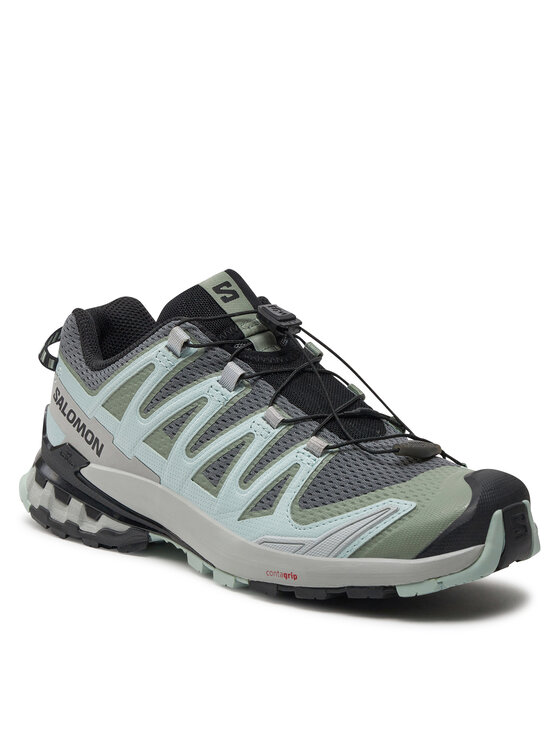 Salomon Salomon Pārgājienu apavi Xa Pro 3D V9 L47272900 Pelēks