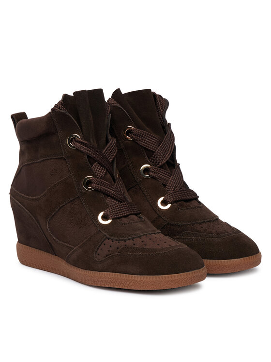 Steve Madden Steve Madden Sneakersy Mables 11005881 Brązowy ciemny
