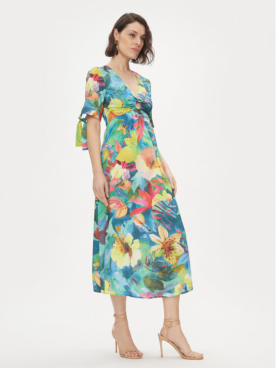 Liu Jo Liu Jo Sukienka codzienna CA4359 TS017 Kolorowy Regular Fit